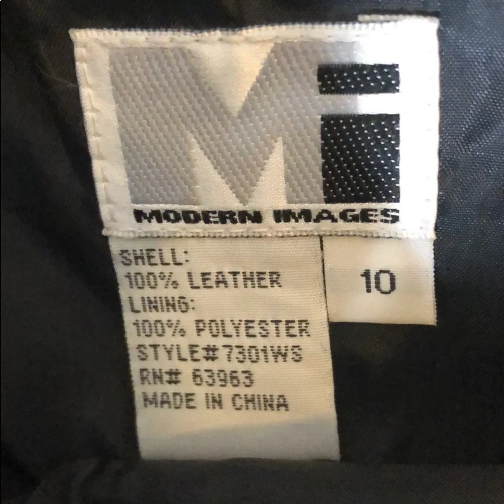 NWT Black MODERN IMAGES suede Skirt, sz 10 - Picture 2 of 3